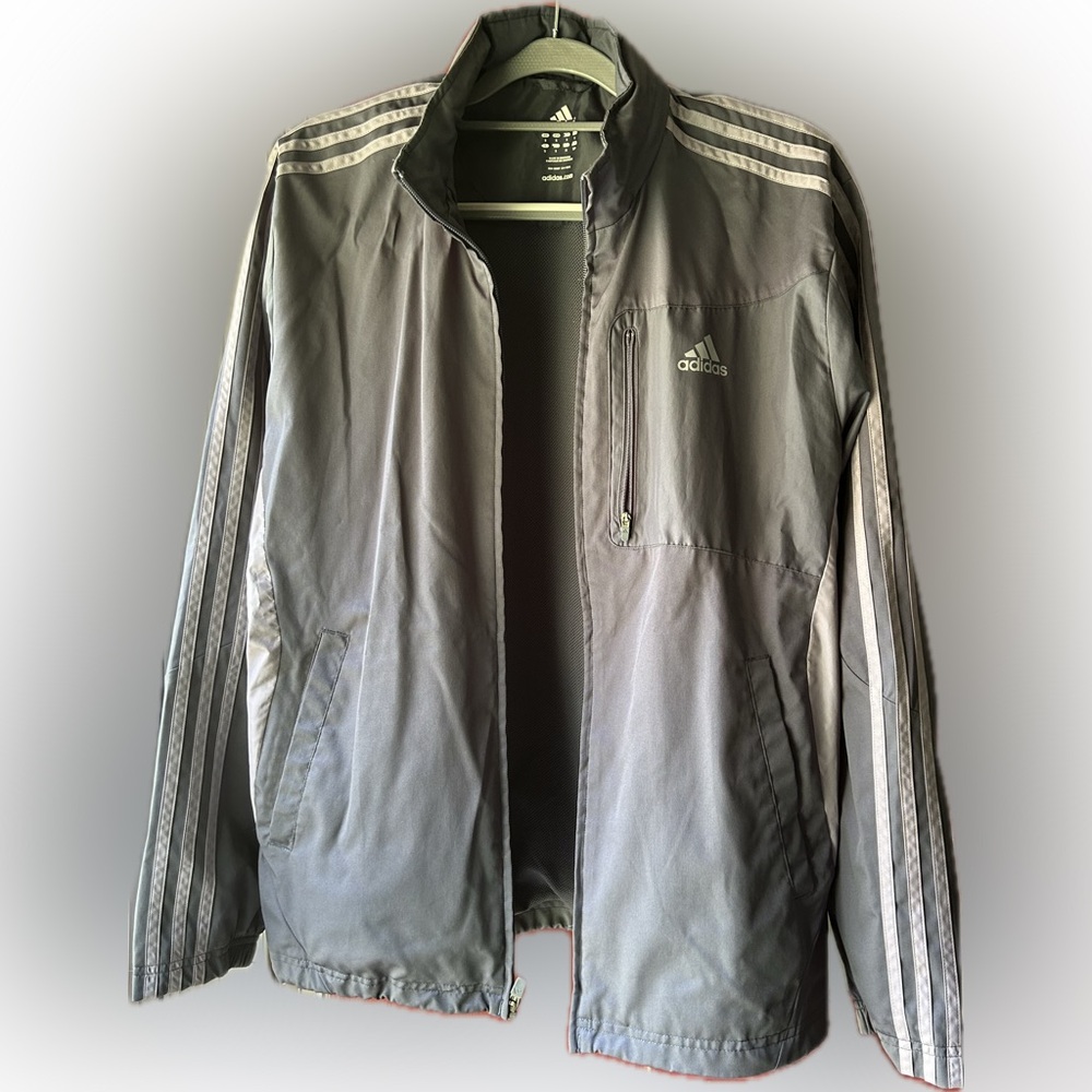 Vintage Addidas windbreaker, Gray